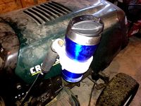 Lawn tractor cupholder by HunterGreen