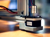 OrdBot Z Motor Support (RepRapDiscount) by dbailey