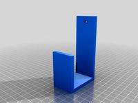 Cubical Clock (or other) Hanger by GlitchTech