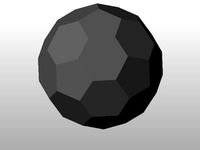 Truncated Icosahedron / Buckyball for vex robotics competition 2013 ready to print by HenriqueSchmitz