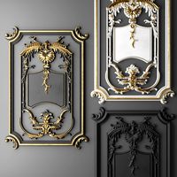 Boiserie molding 3D Model