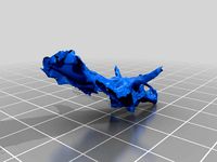 Chasmosaurus Skull by Pink_Iguanas