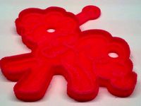 Pinky Pie - My Little Pony - Cookie Cutter - modified by foxpup