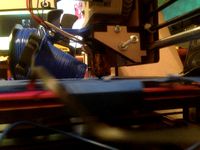 Blower Fan Mount for Prusa i3 Greg or Wade extruder (no tilt) by TheKirkMiller