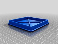 4 inch PVC tube (vinyl fence post) glue-on or press-fit cap by qwiksand