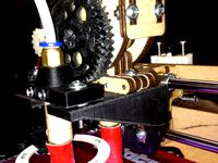 Hybrid Wade's-Bowden Dual Extruder Mount for Printrbot by tdeagan
