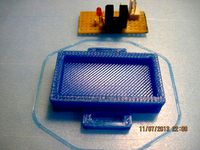 Printed holder for optical endstop (stripboard version) by Stemer114
