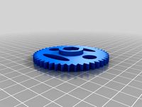 Metric Mendel Wade's Extruder Big Gear by Damrin