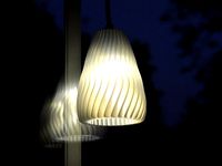 Folded lamp shade mk2 by hakalan