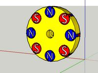 Magnetic Coupler Drive / Driven magnet holder by TJWeb