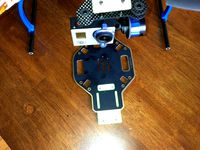 F450 Mount for Tarot RC GoPro Brushless Gimbal by ver2go