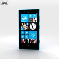 Nokia Lumia 720 Cyan 3D Model