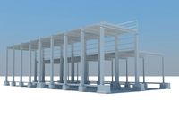 Download free Exterior Features 3D Model