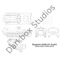SdKfz 251 Ausf G 3D Model