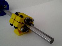 Threadless Ball Screw. No More Backlash by MSollack