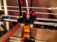 Sturdy X-Carriage for J-Head with Bowden by villekl