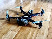 Quadcopter extension plate/ TBS Discovery by blackllama