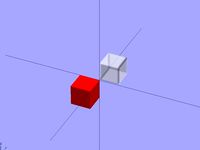 OpenSCad Rounded Cube by agodinhost