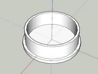 57mm Automotive Gauge pod plug by PsycosisNine