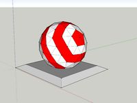 Geodesic sphere on pedistool by clovis