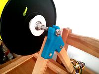 Spool support for wooden spool holder by richard_j_m