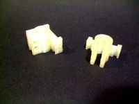Pen Holder for Micro-Hexapod (now with drawbot features!) by pictux