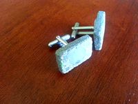 Concrete Cufflinks Out of a 3d-Printed Mold by Ratmax00