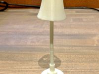 Mini floor lamp by potesuke