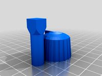 Heater Fan Control Knob by jwygralak67