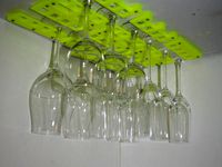 Wine Glass Holder, + OpenSCAD Version by daMaker