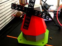 Windmill - Driven Model for steam engines by AmmoMike83
