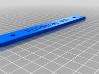 customisable foldarap name tag by pomalin