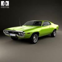 Plymouth Satellite 1971 3D Model