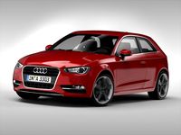 Audi A3 2013 3D Model