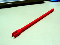 Structural beam with clevis end by jlehman