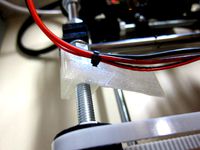 Prusa Mendel Y-Axis Cable Guide by DomesticHacks