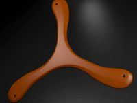 Tri-Bladed Boomerang by schm4704