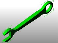 Metric Wrench & bottle opener,  by jef6485