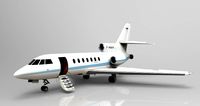 Dassault Falcon 50 3D Model