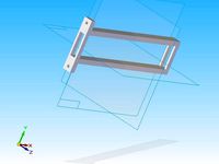 Landing gear for sk450 quatrocopter by piitti777