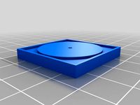 Lid for Half Sphere of Fluid with Injection Hole by jpearce