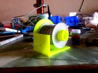 Customizable solder spool holder by sudhir