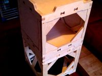 Box Wood Frame N1 by charlyoleg