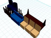 Table And Chairs Kit. by mrfrogman99