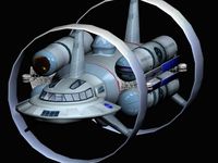 Spacecraft 3D Model