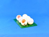 Clemson University Ping-Pong Ball by snkovacs