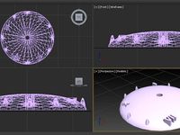 CNC Clock face  by tom0
