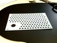 Rear PSU Cover plate for Cooler Master 120 by Tikigod