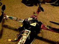 OpenPilot CopterControl bracket for HobbyKing DJI Clone by bri3d