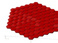 Game of Thrones Cyvasse board hexagonal 6x6x6x6x6x6 by Sensee